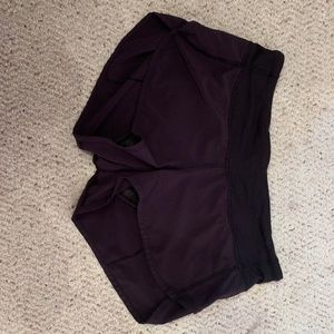 Lululemon speed up shorts